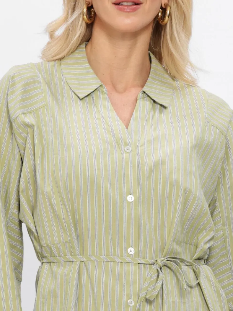 Modström Dames Jurken Umekomd Dress - Groen, foto 4