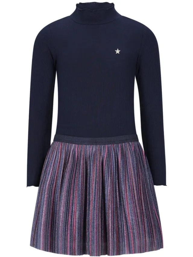 Like Flo F509-5804 Meisjes Jurk Navy