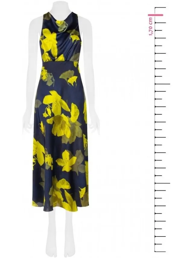 Rinascimento Lange Jurk Rinascimento CFC0130493003 multicolour