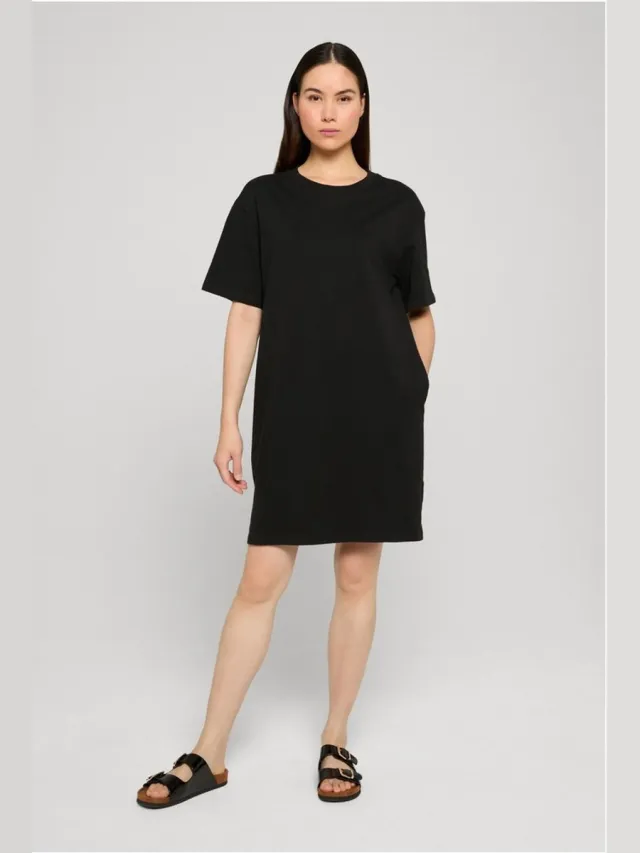 Urban Classics Ladies Everyday Dress Dames Mini-jurk - zwart