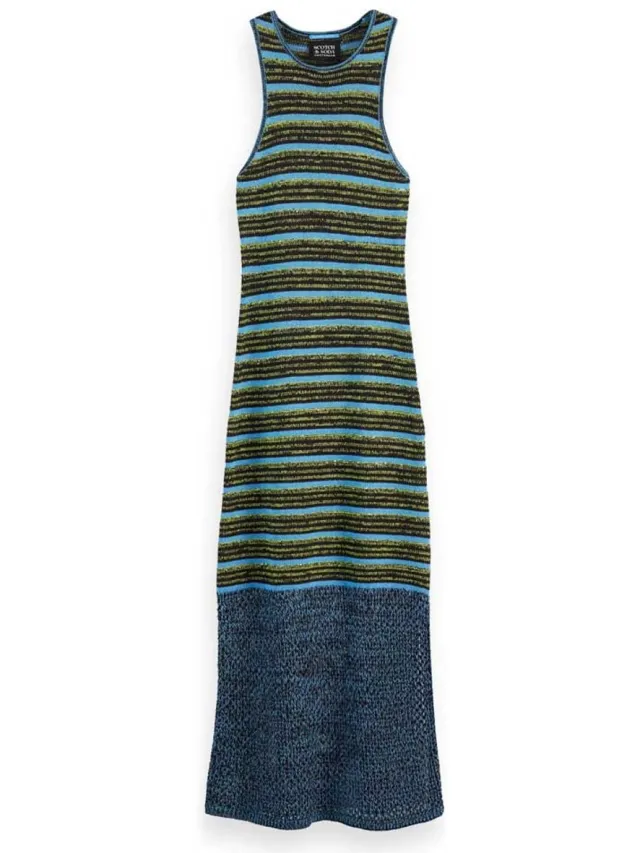 Scotch & Soda Dames - Jurken Washed Black