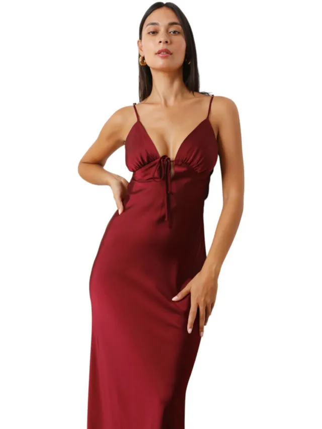 La Modeuse Jurk La Modeuse 79348_P188744 Bordeau
