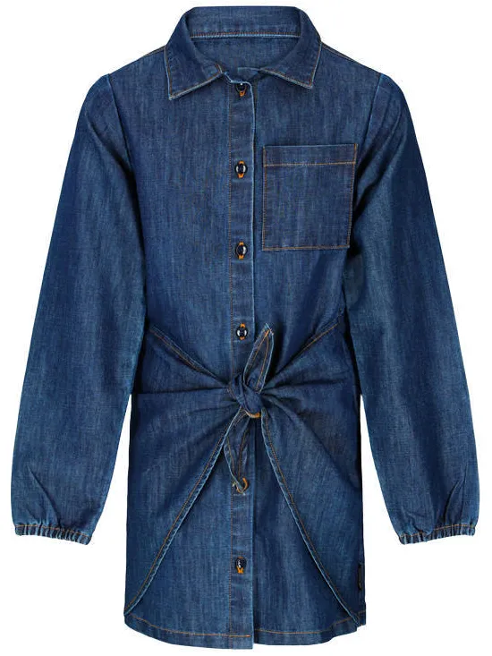 Retour Jeans Nova spijkerjurk donkerblauw dark indigo, foto 2