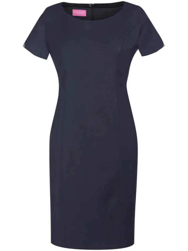Brook Taverner Teramo Dress BT2289 - Navy - 46 EU (18 UK)