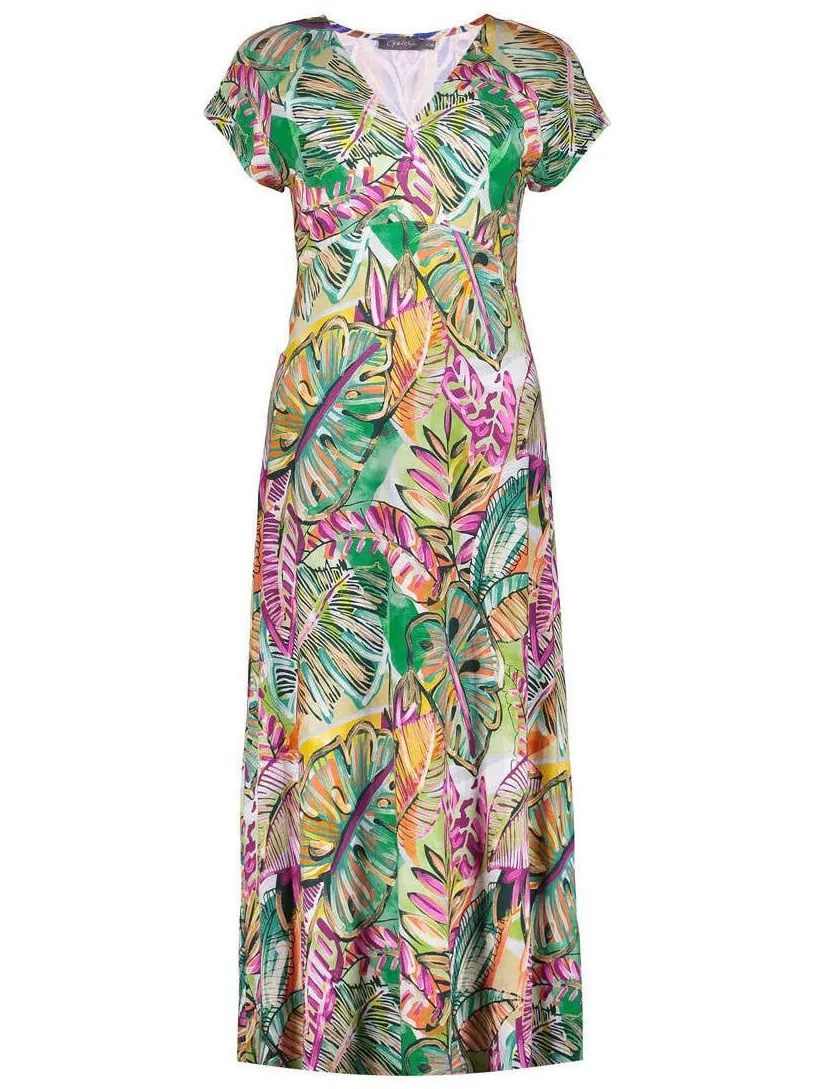 Geisha zomerjurk groen, foto 2
