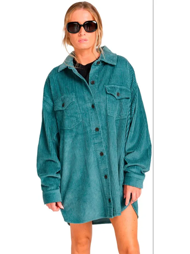 Billabong Winter Ocean Korte Jurk Met Lange Mouwen Blauw 2XL Vrouw Slate Blue