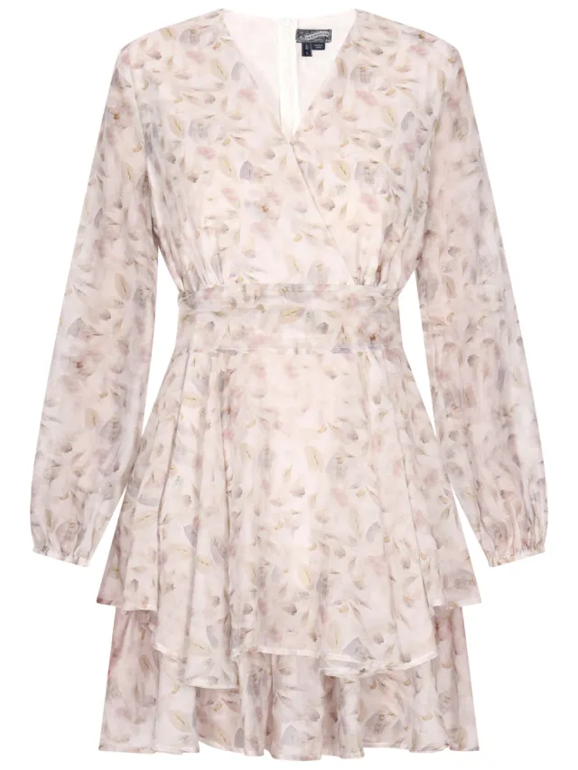 dreimaster jurk Dames lichtbruin beige, foto 2