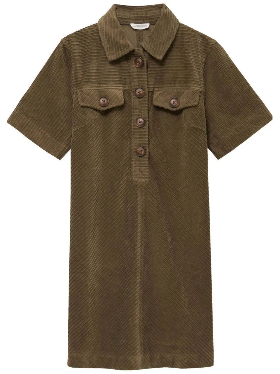 Cache Cache corduroy korte jurk - stone gray, foto 2