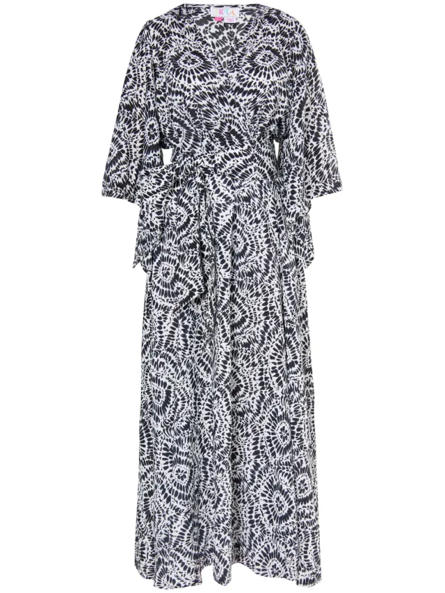 IZIA Maxi-jurk met print Dames zwart