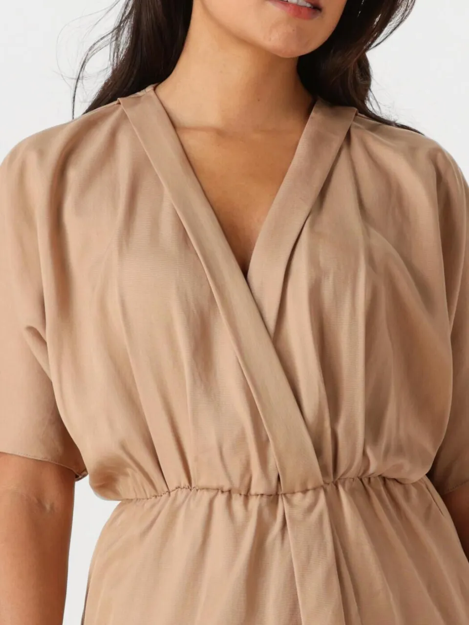 ACCESS Dames Jurken 53-3039-128 - Beige, foto 4