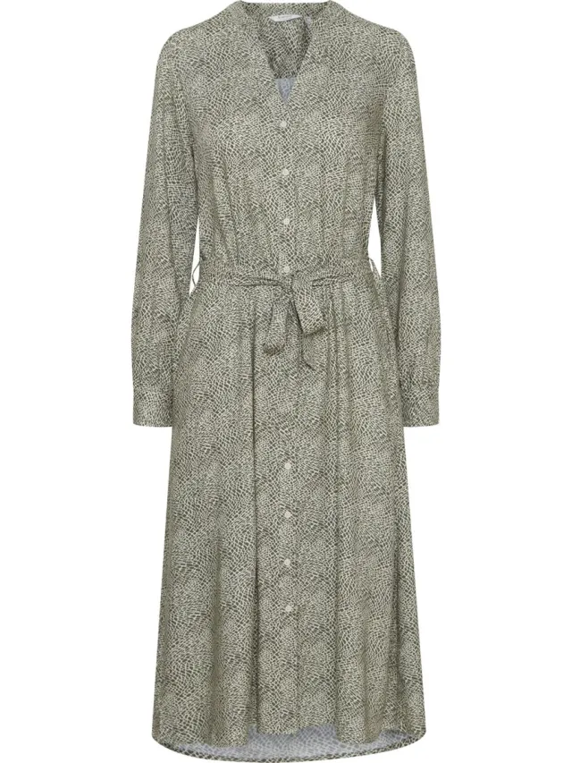 b.Young BYJOSA LONG SHIRT DRESS 2 Dames Jurk Birch Mix