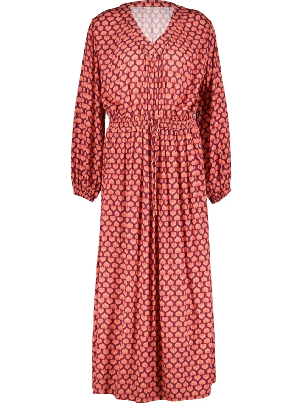 Didi maxi jurk met print - roze, foto 2
