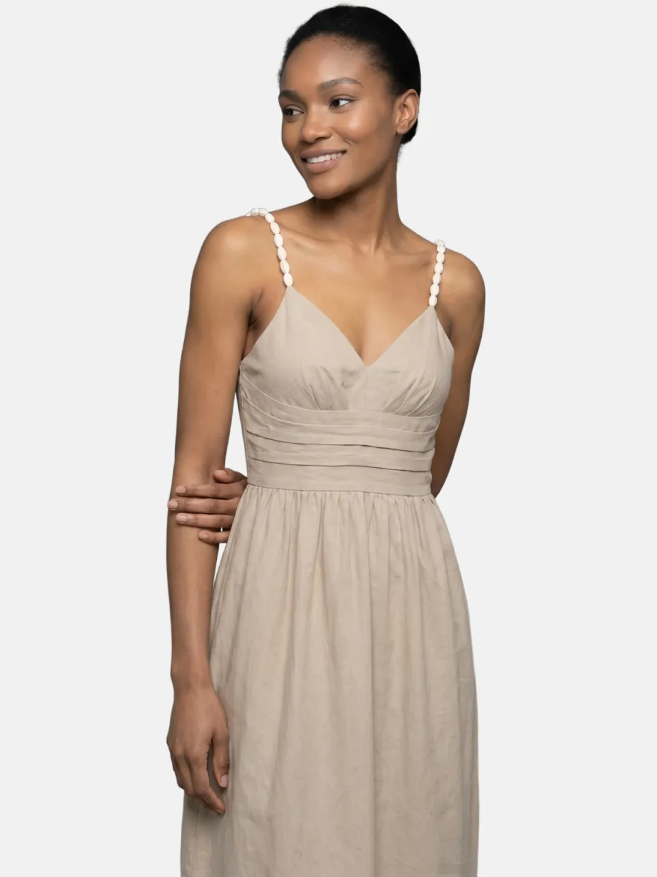 Roberta Rossi Jurk Women taupe, foto 2