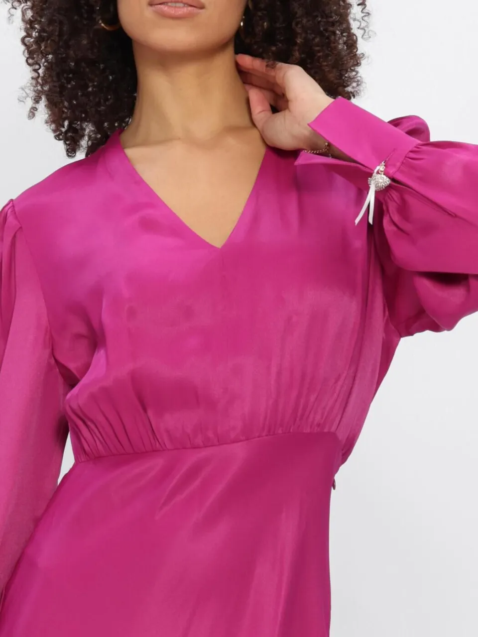 TWINSET MILANO Dames Jurken 261tp2761 - Fuchsia, foto 4