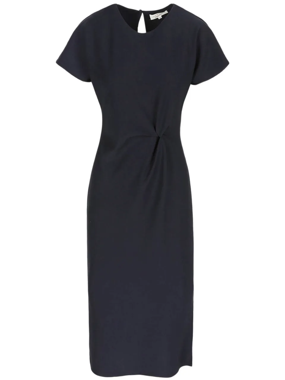 LOLALIZA midi jurk donkerblauw, foto 2