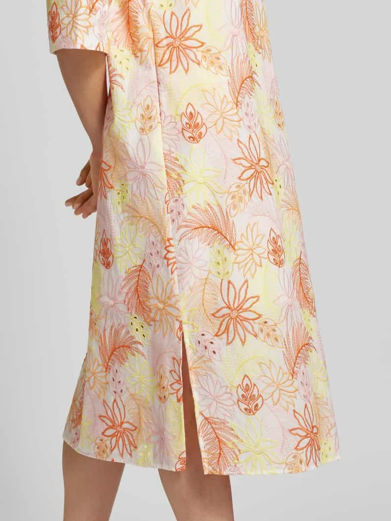 Smith and Soul Midi-jurk met V-hals roze, foto 5