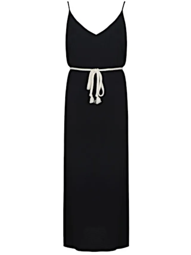 G-Maxx jurk Salla - Black Zwart
