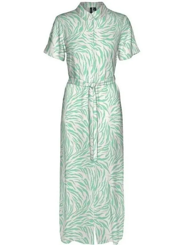 Vero Moda Lange Jurk Vero Moda Joy Beige