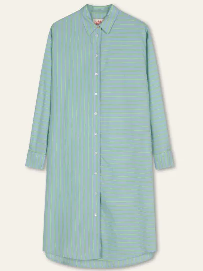 Oilily Dighton stripe jurk Veelkleurig