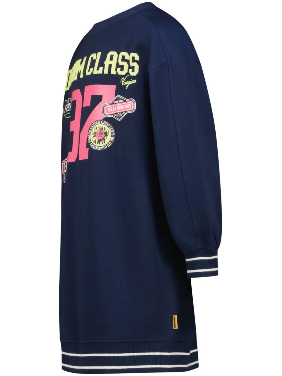 Vingino Padine midi sweatjurk donkerblauw, foto 4