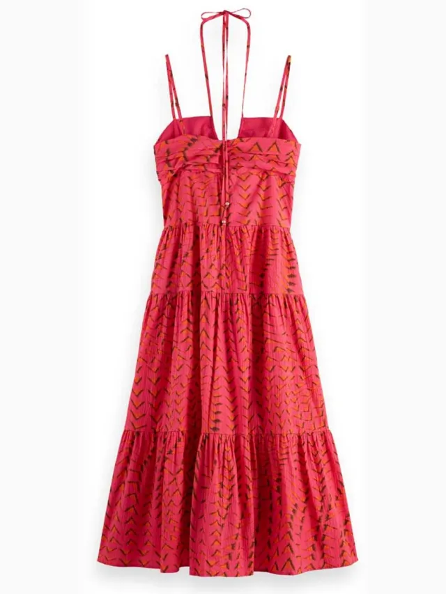 Scotch & Soda Dames - Jurken House of Mirrors Pink