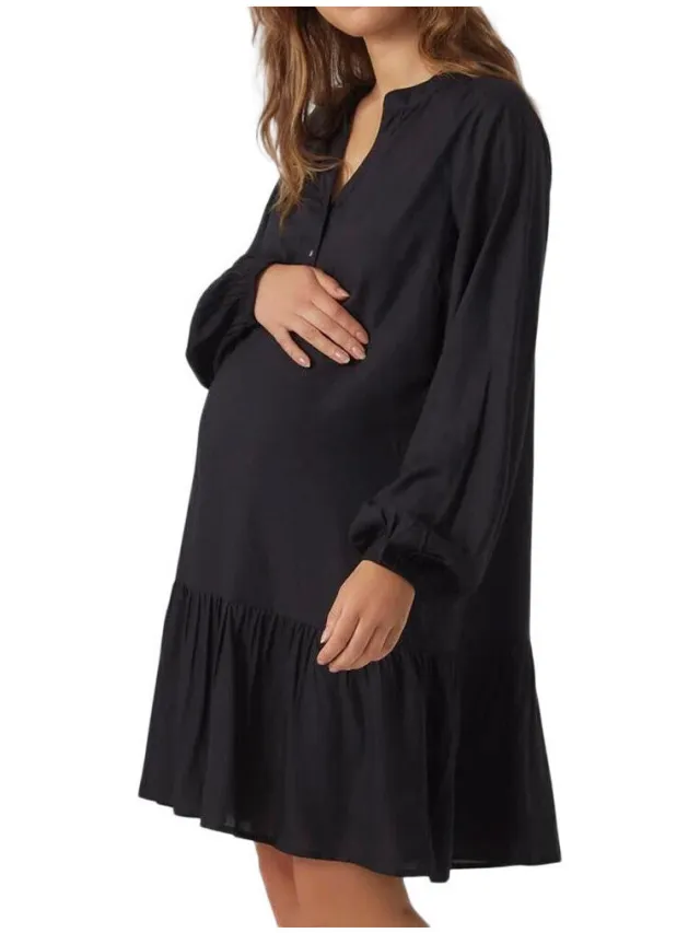 Mamalicious Korte Jurk Mamalicious Mercy Zwart