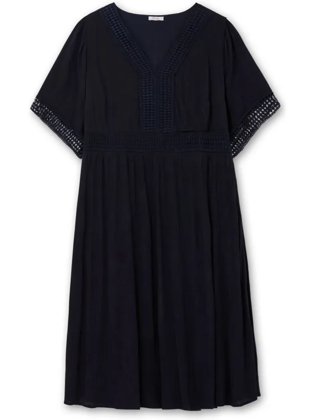 Maxi-jurk diepblauw, foto 2