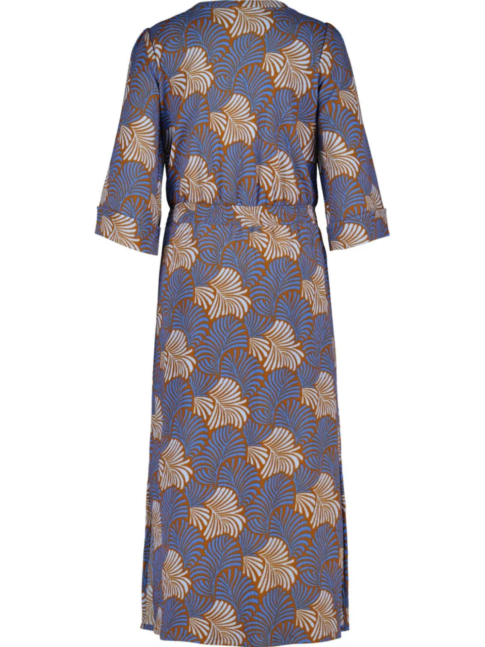 Didi midi jurk blauw, foto 3