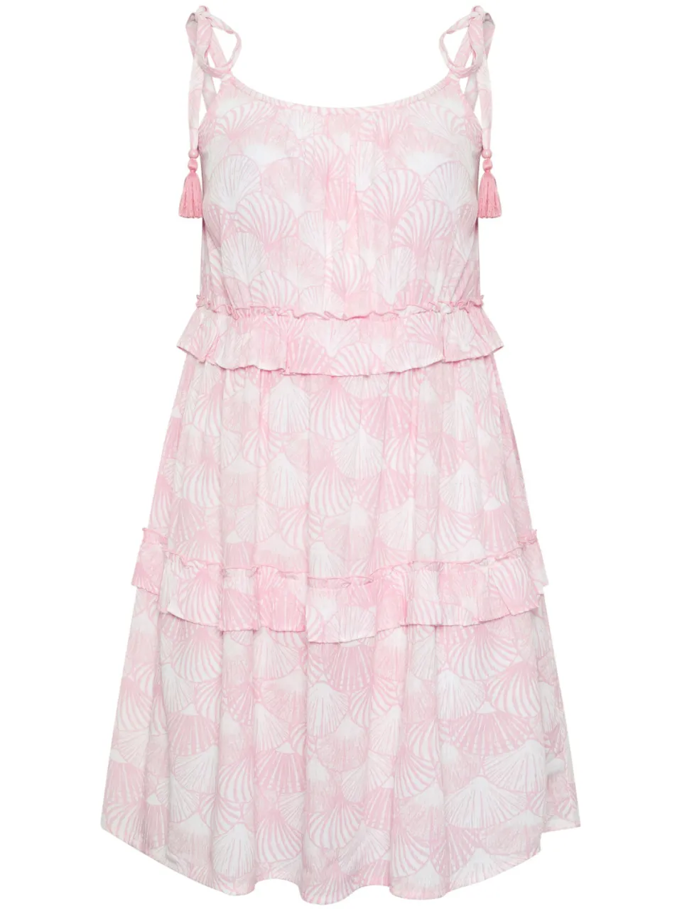 Yours Roze Minijurk Met Ruches-56, foto 4
