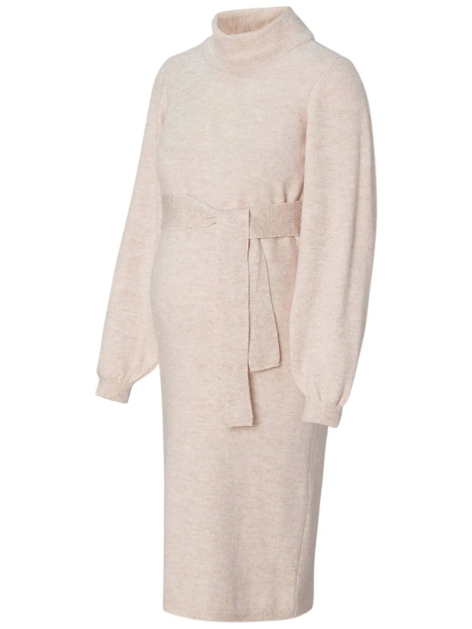 Noppies Mico gebreide zwangerschapsjurk beige, foto 2