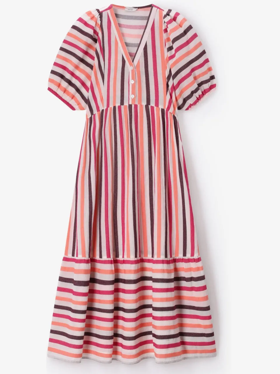 Sissy-Boy gestreepte maxi jurk - meerkleurig multicolor, foto 3