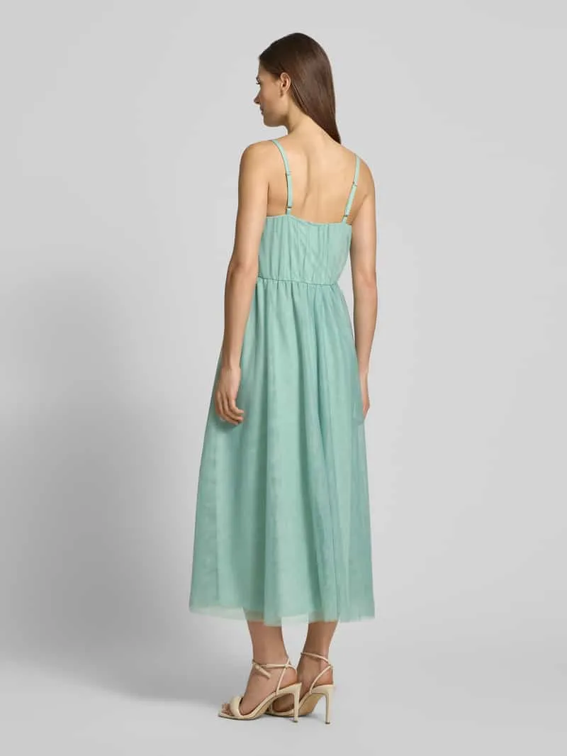 GUIDO MARIA KRETSCHMER WOMAN Cocktailjurk van tule Model 'Penelope' - GMK for Bridgerton mintgroen, foto 3