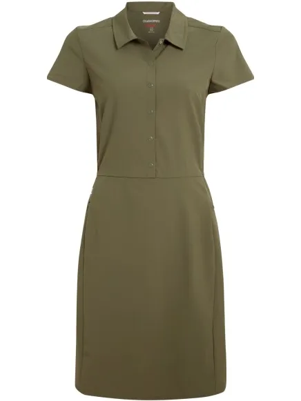 Craghoppers Women's NosiLife Pro Dress IV - Jurk, olijfgroen
