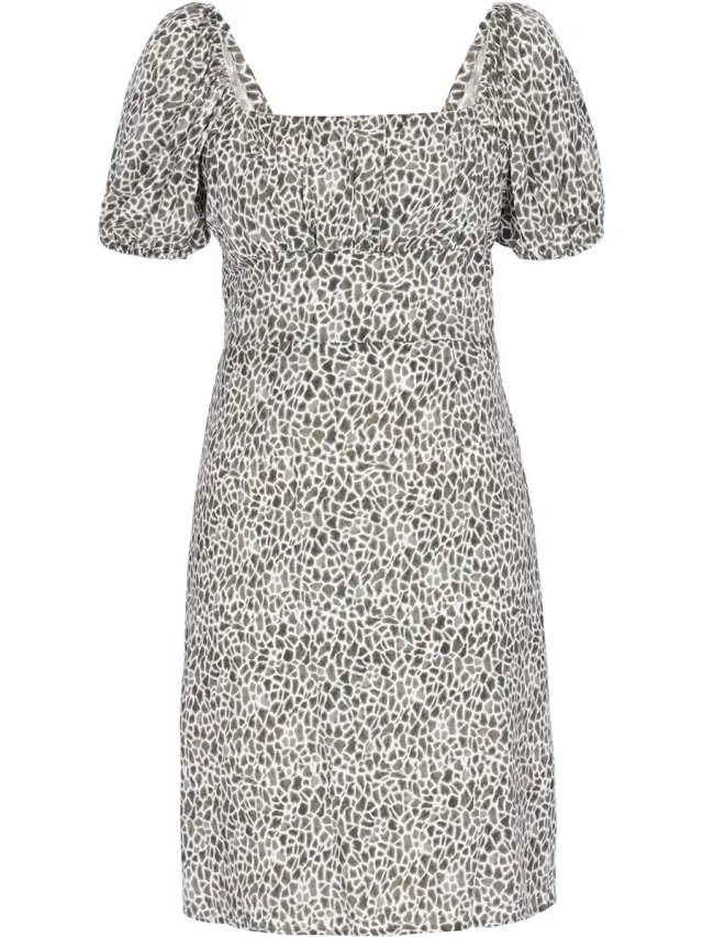 Faina Dress brown green