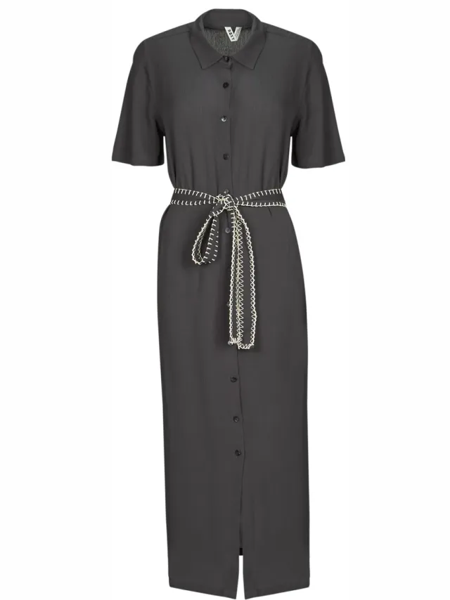 Roxy Lange Jurk Roxy ISLAND ESCAPE SOLID Zwart
