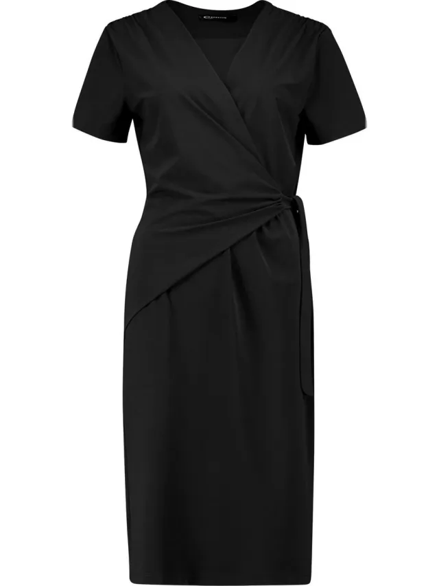 Expresso Dames Wikkeljurk-EU40 Zwart