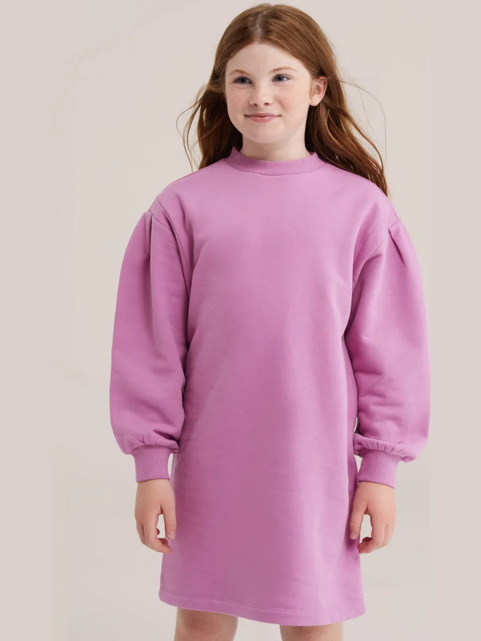 WE Fashion sweatjurk met backprint roze, foto 3
