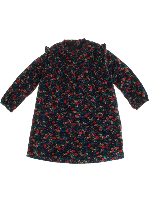 Gap Corduroy jurk met lange mouwen 485231 meisje Veelkleurig