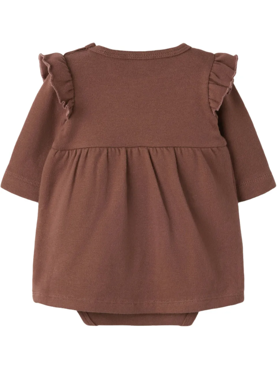 Lil' Atelier Baby korte jurk bruin, foto 2
