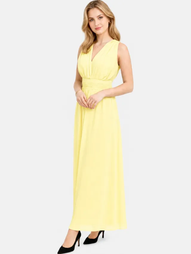 Elara Freizeitkleid Gelb