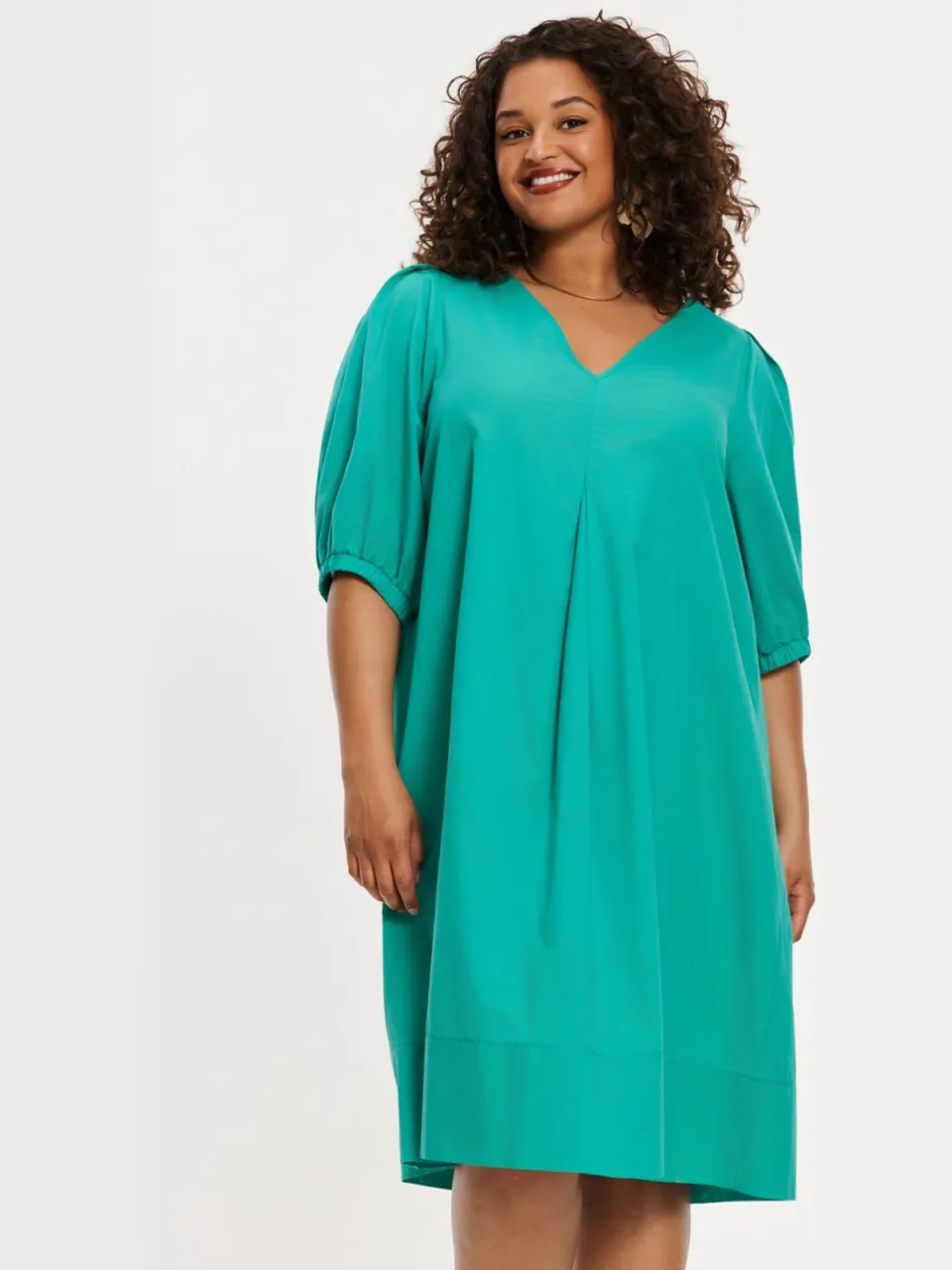 Yoek Jurk Swing SOFT | Groen, foto 2