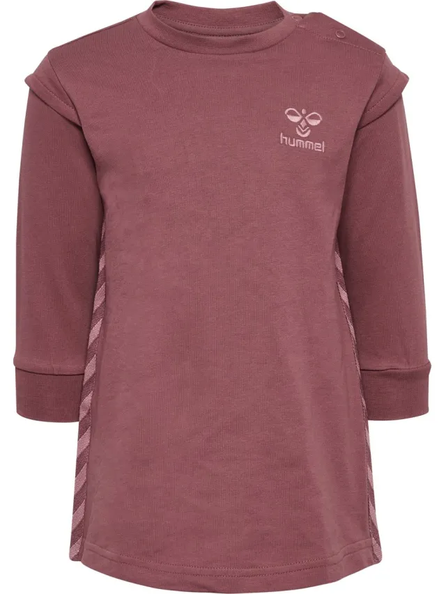 Hummel Hmlolga Sweat Dress ROSE BROWN