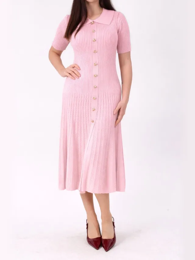 Elara Midikleid Rosa
