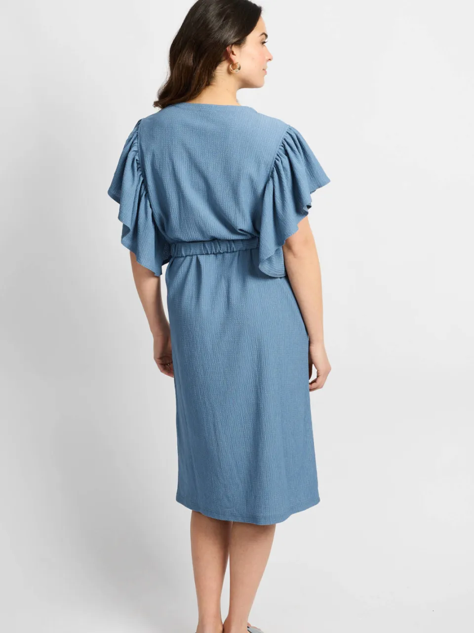 CS the Label zomerjurk blauw, foto 3