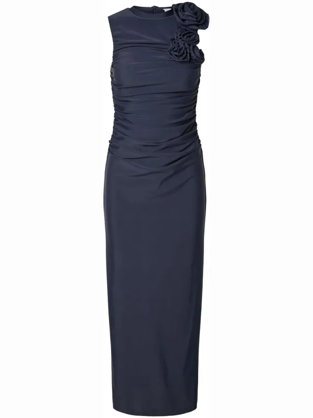 Yas maxi-jurk YASDONA navy blazer1