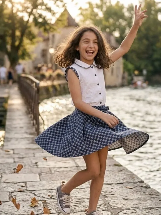 HILAL AKINCI KIDS Jeugdjurk Veelkleurig
