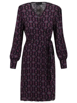 Elvira Collections Dress jamy dessin Paars
