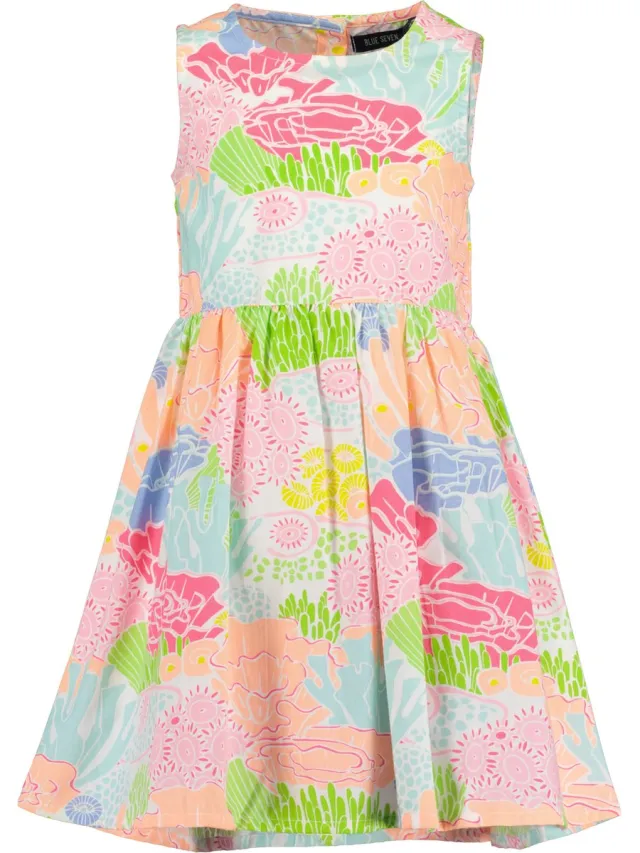 Blue Seven KIDS GIRLS BASIC Meisjes Jurk - wit