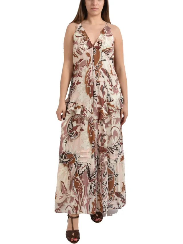 Marella Lange Jurk Marella MLSPEVERA Rood