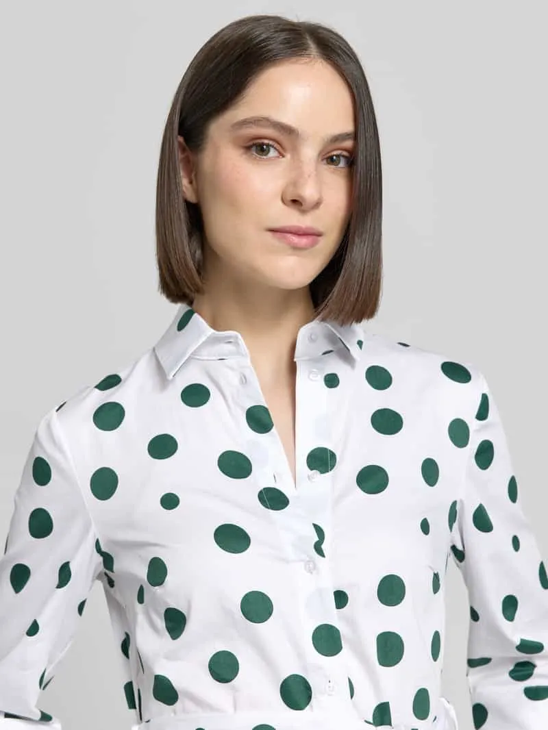 Christian Berg Woman Overhemdjurk van puur katoen offwhite, foto 4